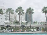 A view of the pool at the DoubleTree.