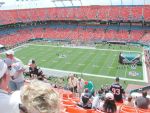 Ahhh, nothing like viewing the pre-game ceremony from the nosebleed section...